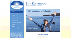 Desktop Screenshot of bethkoehlerlifecoach.com